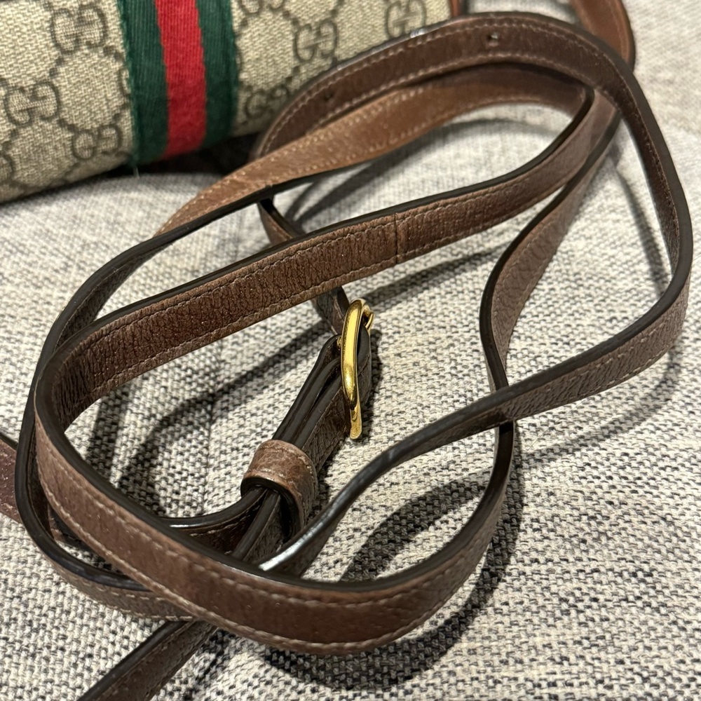 GUCCI OPHIDIA GG SUPREME MINI BAG - Picture 9 of 13